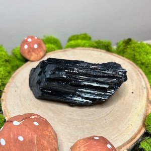 Raw Raven Black Tourmaline