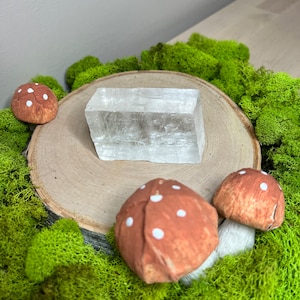 Ice Clear Optical Calcite Cube