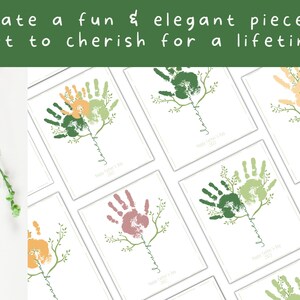 Printable Father's Day Handprint Craft Hand Print Art - Etsy