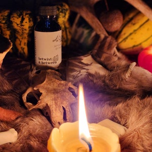 Betwixt and Between Samhain Elixir Seasonal Halloween Ritual Intuition Tincture