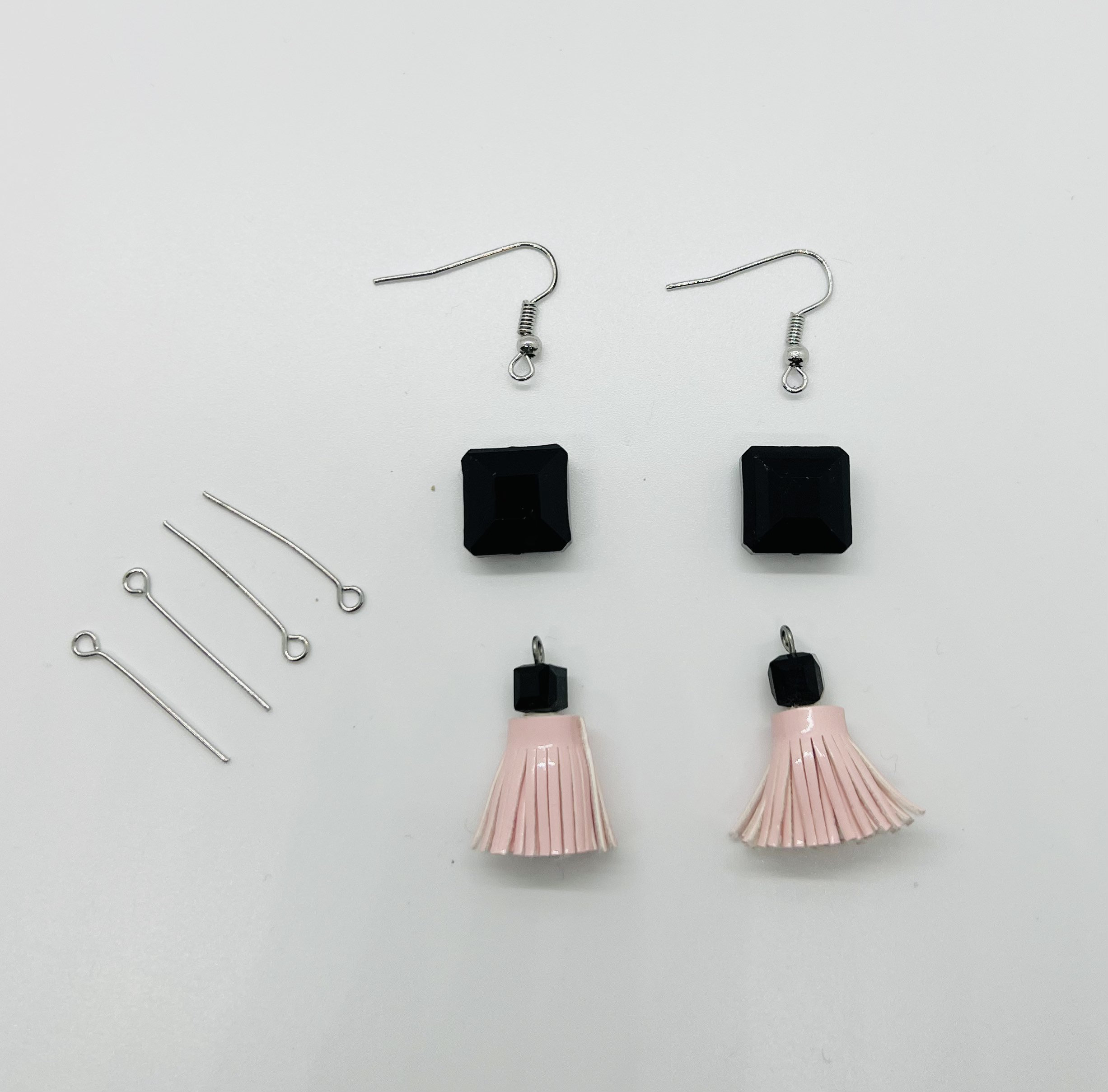 Beginner DIY Earring Kit,jewelry Making Kit, 10 Pairs of Earrings Craft  Supplies, Unicorn Charm, Flower/star/ 