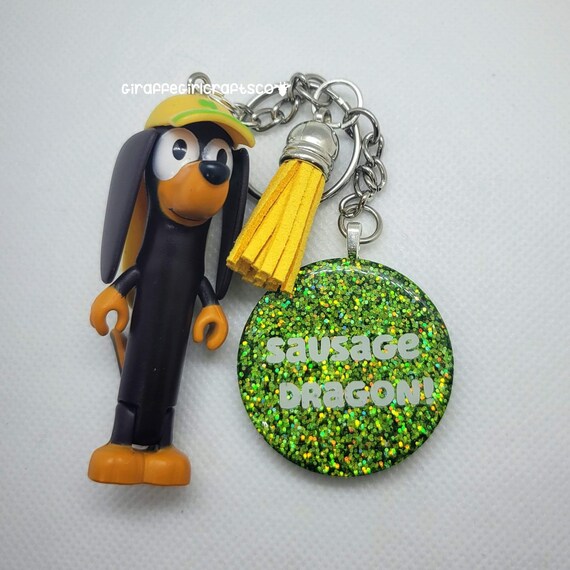 Snickers Sausage Dragon Bluey Inspired Accessory Unique Etsy Australia