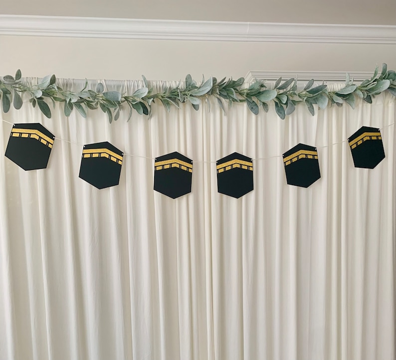 Kaaba Banner,ramadan/eid/hajj/umrah Decorations,islamic Home Decor
