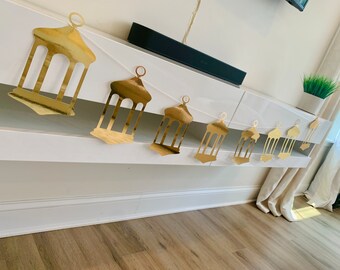 Lantern banner,Ramadan/Eid/Hajj/Umrah Decorations,Islamic home decor, Ramadan decor,Muslim home decor,Islamic mantle piece garland