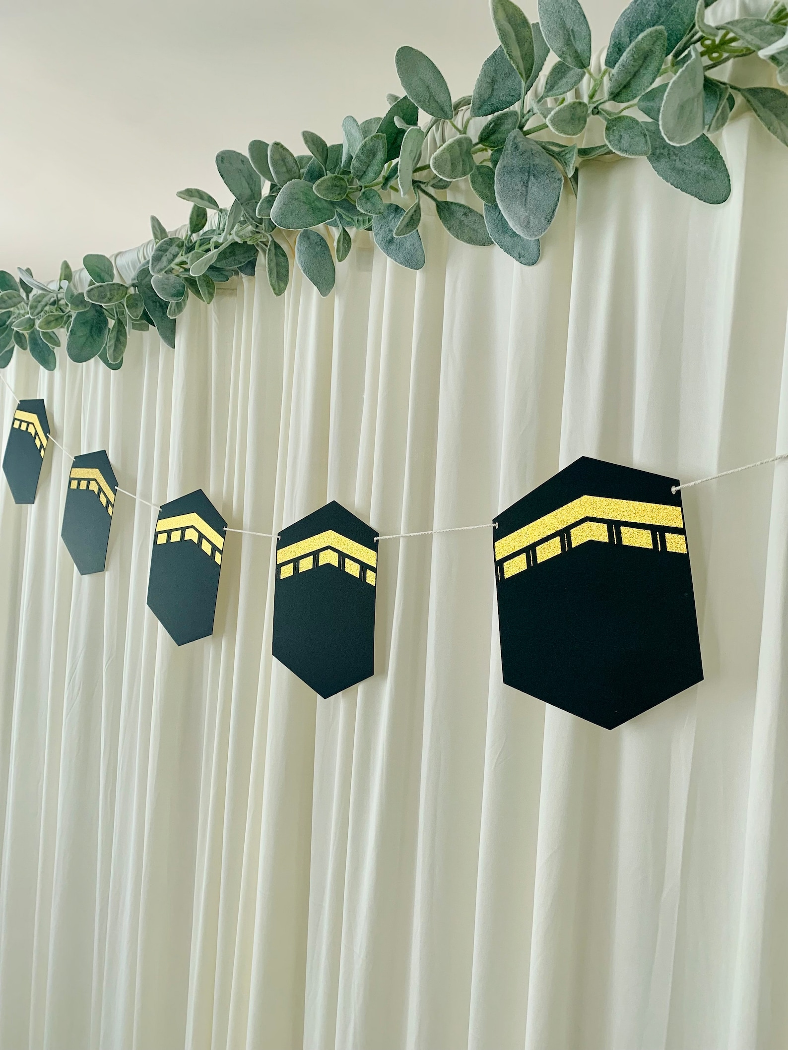 Kaaba Banner,ramadan/eid/hajj/umrah Decorations,islamic Home Decor