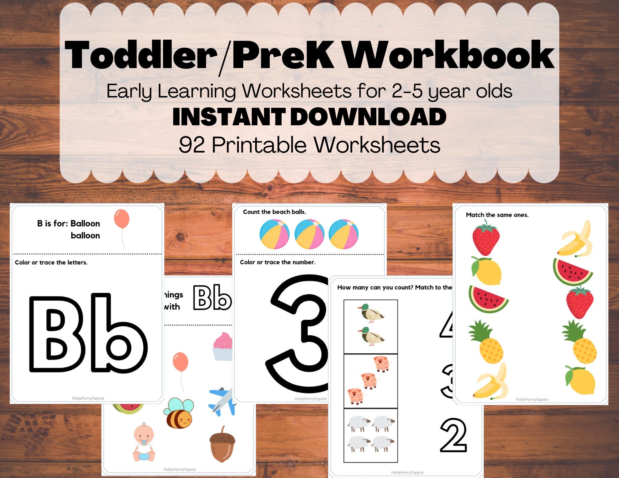 toddler worksheets preschool worksheets toddler workbook etsy