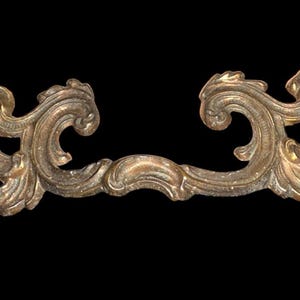 Uchwyt do szuflady Keeler Brass K644 w stylu francuskim, prowincjonalny