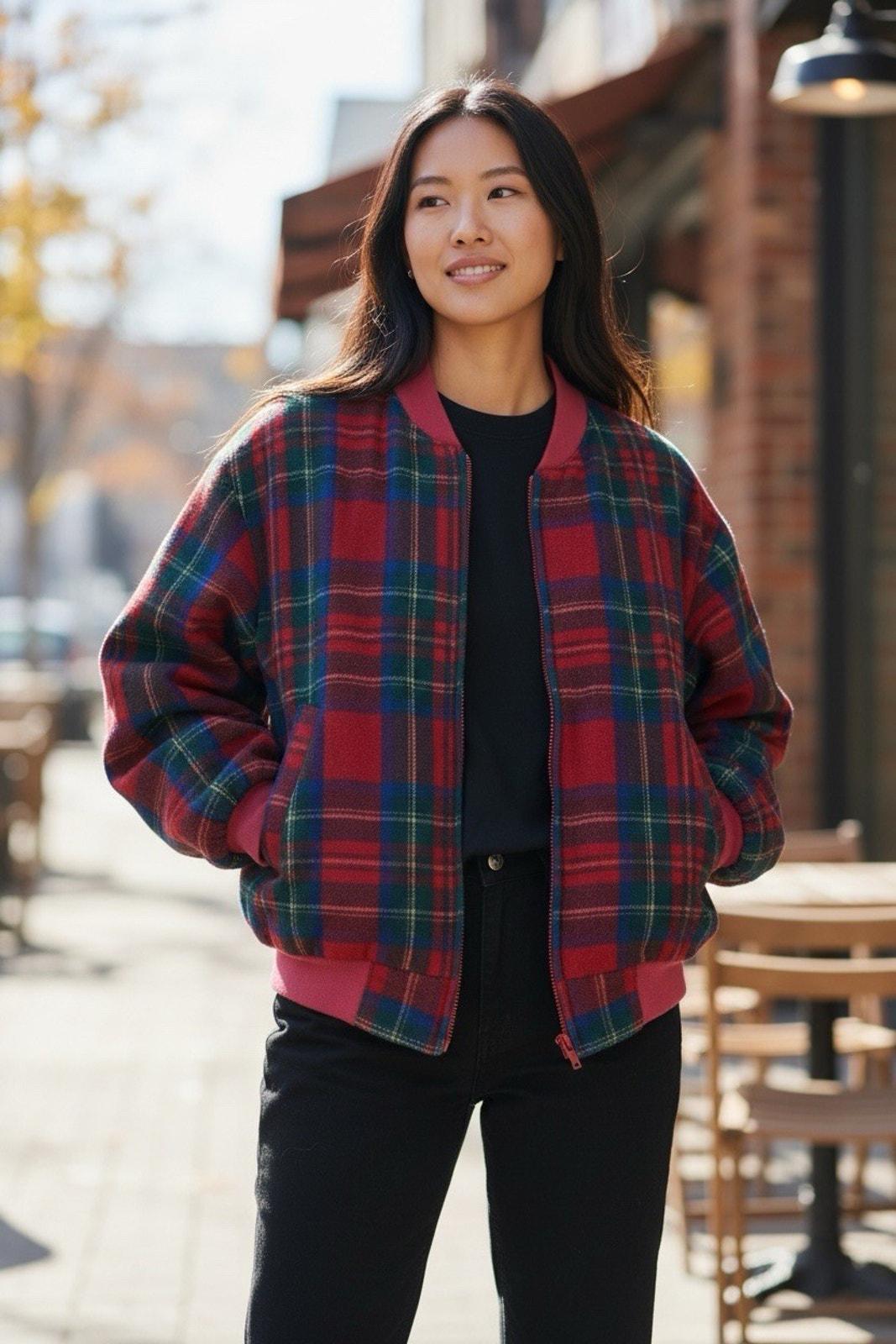 Adolfo Wool Coat - Etsy Canada