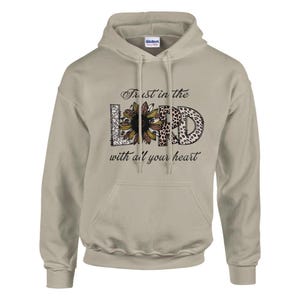 Trust In The Lord With All Your Heart Pullover Hoodie