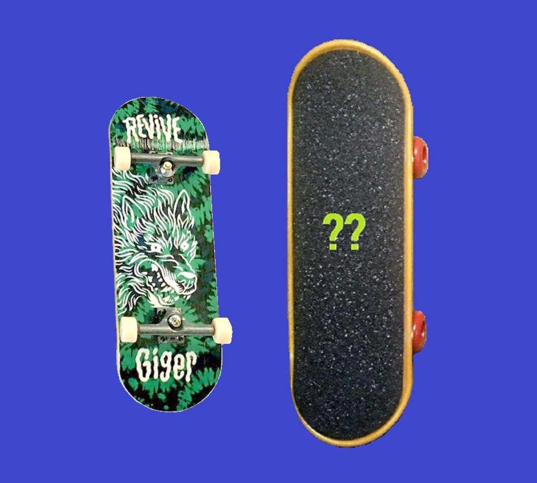 WOOD Revive Johnny Giger Wolf Tech-deck Skateboard Handcrafted XL Easyflip  Fingerboard - Etsy