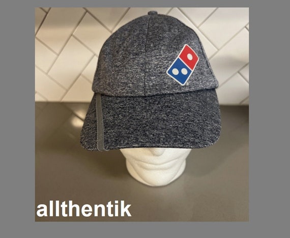 Vintage Domino's Pizza Hat uniform OSFM Dad-hat S… - image 1