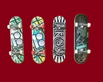 Vintage 96 mm und 104 mm Plan-B Tech Deck-Set, klassisches Skateboard-Griffbrett