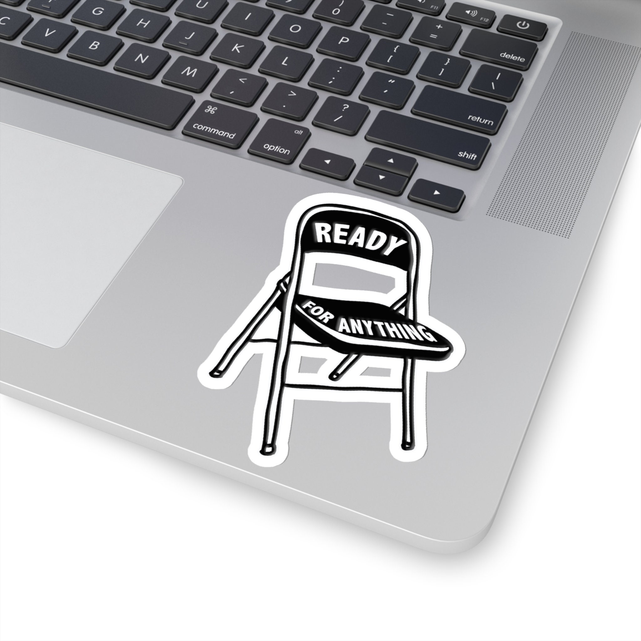 Folding Chair Meme Kisscut Stickers Trending Etsy