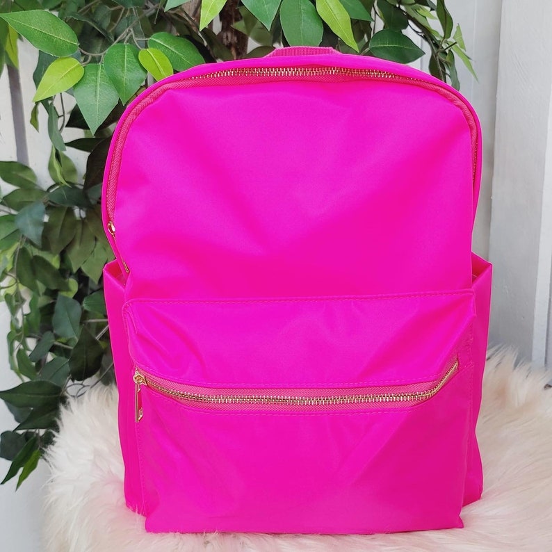 Customizable Nylon Backpacks Etsy