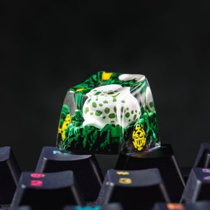 Portgas D Ace One Piece Genuine Aluminum Artisan Mechanical Keycap