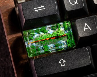 Firelink Coiled Sword Keycap, Greatsword Keycap, Fire Sword Resin Keycap, Shadow Sword Keycap For Mechanical Keyboard, Christmas gift