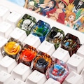 Anime Sea Thieves Artisan Keycap, Pirates Straw Hat Keycap, Custom Anime Keycap, Anime Keycap for Mechanical Keyboard, Christmas gift product logo