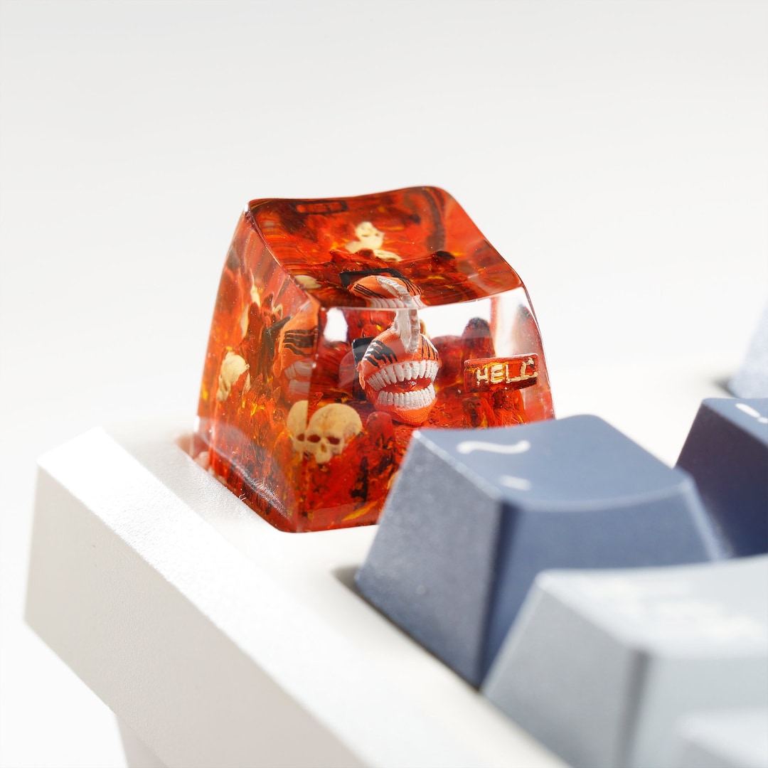 Chainsaw Devil Keycap Anime Dog Keycap Saw Man Keycap Etsy Canada