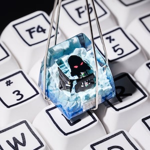 Darth Vader Artisan Keycap, Artisan Keycap, Star Wars Keycap, Stormtrooper Keycap, Star Wars Fan Gift for Mechanical Keyboard, Birthday Gift