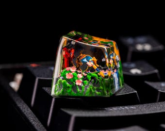 Tecla Soraka Spirit Blossom, tecla personalizada Spotlight, tecla personalizada LOL, tecla Soraka Lol para teclado mecánico, regalo de Navidad