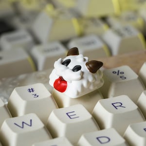 Poro Baron Artisan Keycap, Artisan Keycap, For Mechanical Keyboard, Cherry MX LoL Cute Poro keycap, ESC Handmade Gift, Halloween Gift