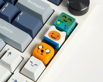 Keycap 'Journey Hour', Keycap 'Avontuur', Keycap 'Cartoon', Keycap 'Film', Keycap 'Artisan', Keycap 'Cute', Verjaardagscadeau, Halloween-cadeau