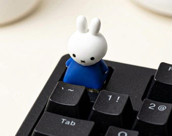 Bunny Artisan Keycap, Custom Artisan Keycap, Anime Resin Keycap, Custom Keycaps, Meme Keycap, Cute Keycap, Artisan Keycap, Father's Day Gift