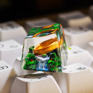The Master Ring Keycap, Ring Of the Lord Keycaps, Overweldigende Ring Keycap, Ring Keycap voor Mechanisch toetsenbord, Verjaardagscadeau