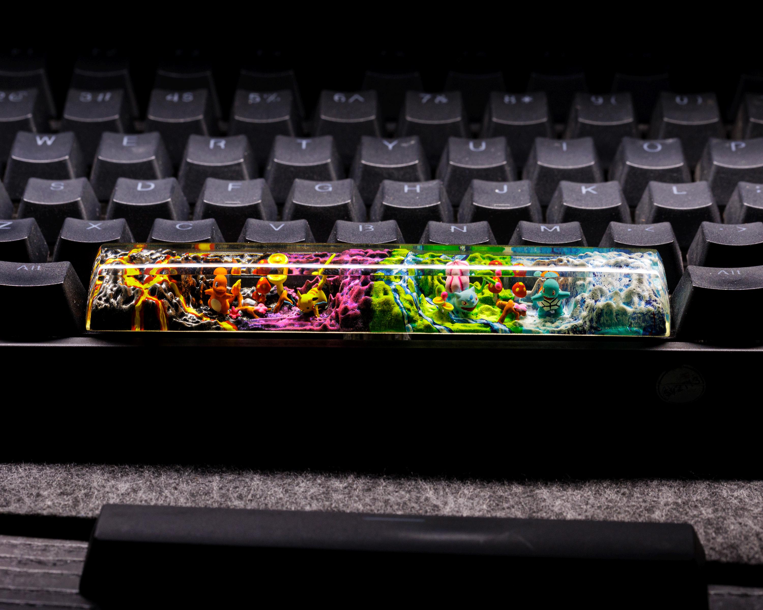 Custom Spacebar Keycap, Custom Anime Keycap, Custom Spacebar Poke ...