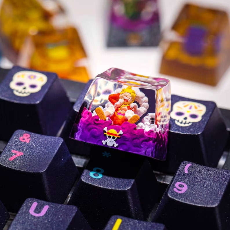 Robin Keycaps Pirate Robin Keycap, Anime Pirates Keycap, Nico Robin Anime Keycap ...