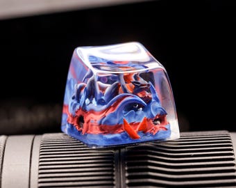 Fade Valorant Keycap, Gaming Keycap, Custom Gaming Artisan Keycap For Mechanical Keyboard, Gift for Him, Birthday Gift, Halloween Gift