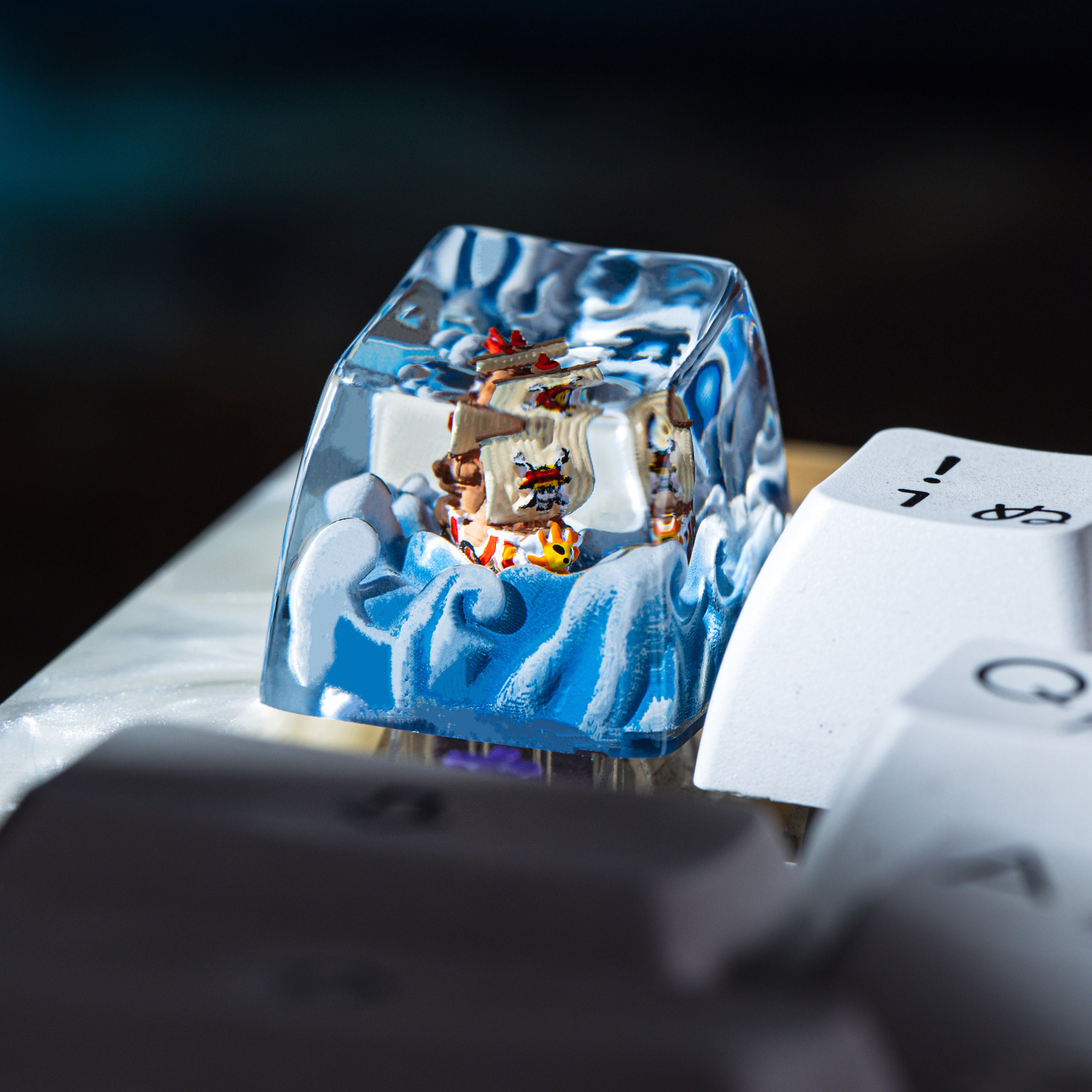 Sunny Ship Artisan Keycap, Pirate Adventure Mechanical Keyboard Key ...