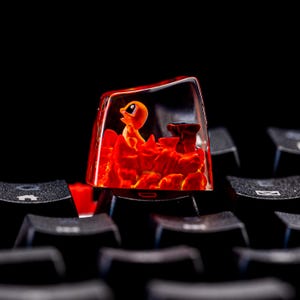 Artisan Poke.mon Keycap: Custom ESC Key for Mechanical Keyboard