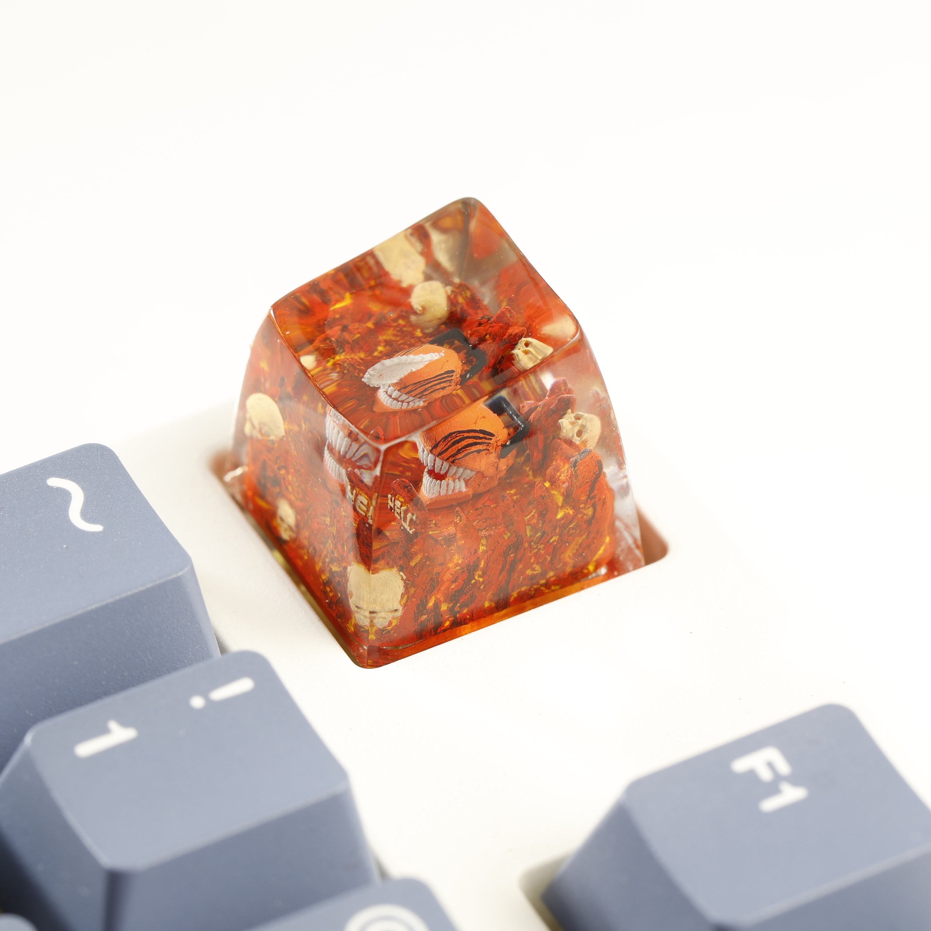 Chainsaw Devil Keycap Anime Dog Keycap Saw Man Keycap Etsy Canada