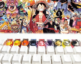 One Piece Keycap Etsy
