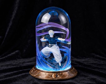 Six Eyes Sorcerer Lamp, Limitless Sorcerer Lamp, Anime Resin Lamp, Custom Night Light, Handmade Resin Lamp, Lamp Custom Resin,Christmas Gift