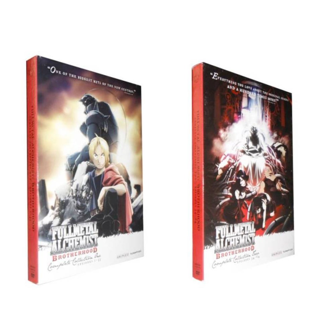 Fullmetal Alchemist Brotherhood Complete Collection One & Two: - Etsy Fullmetal Alchemist Brotherhood Complete Collection One & Two: - Etsy