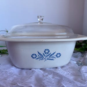 Vintage Corningware casserole dish