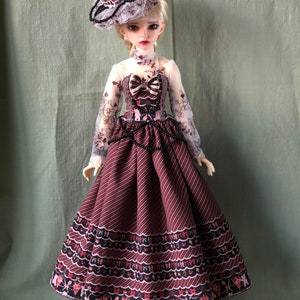 1/4 BJD Clothes Fashion Doll Dress Outfit