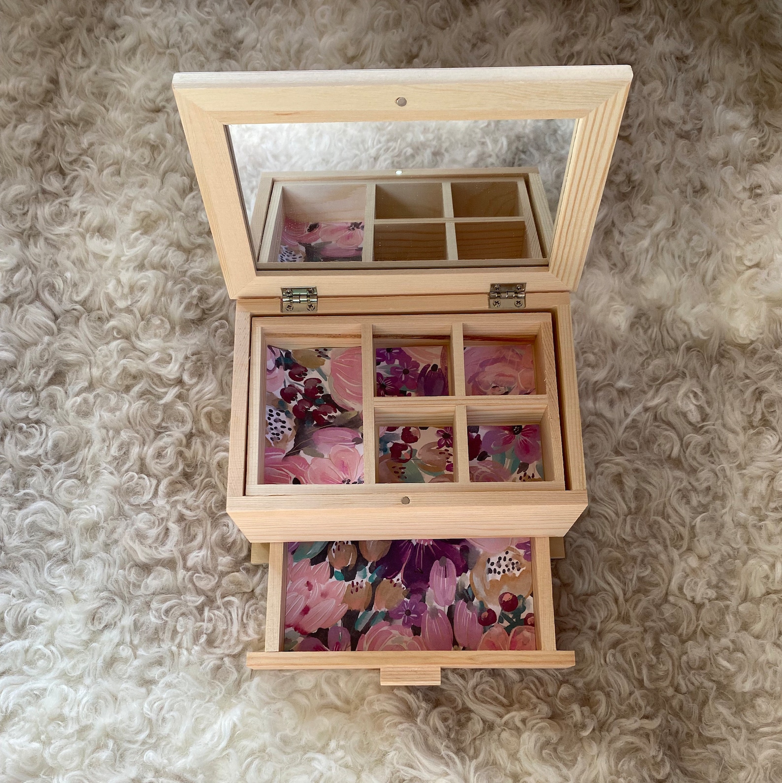 Girl Jewelry Box Jewelry Box Toddler Gift Toddler Girl Etsy