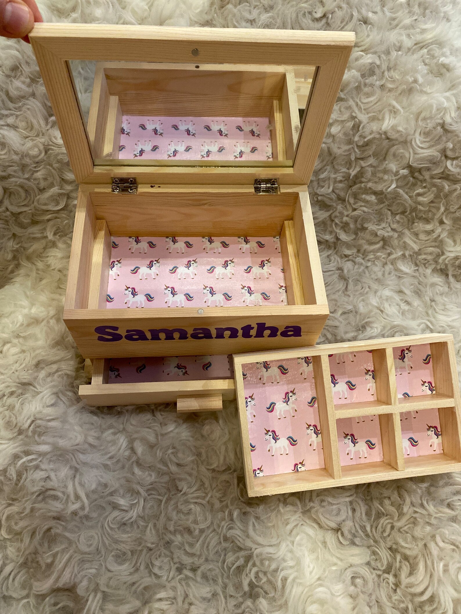 Toddler Girl Jewelry Box Jewelry Box Toddler Gift Girl Etsy