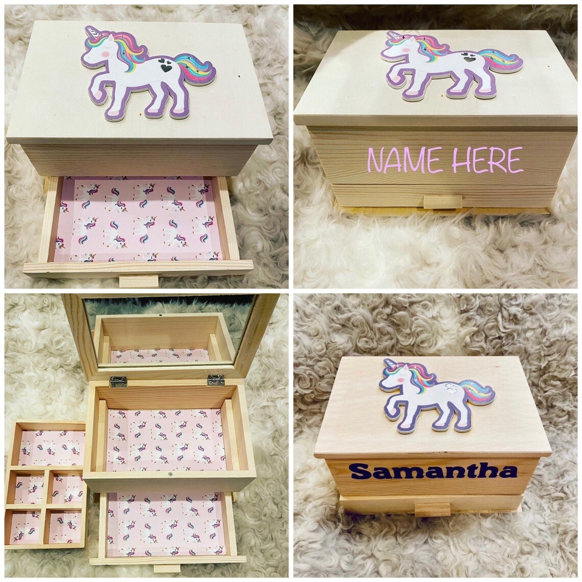 Toddler Girl Jewelry Box Jewelry Box Toddler Gift Girl Etsy