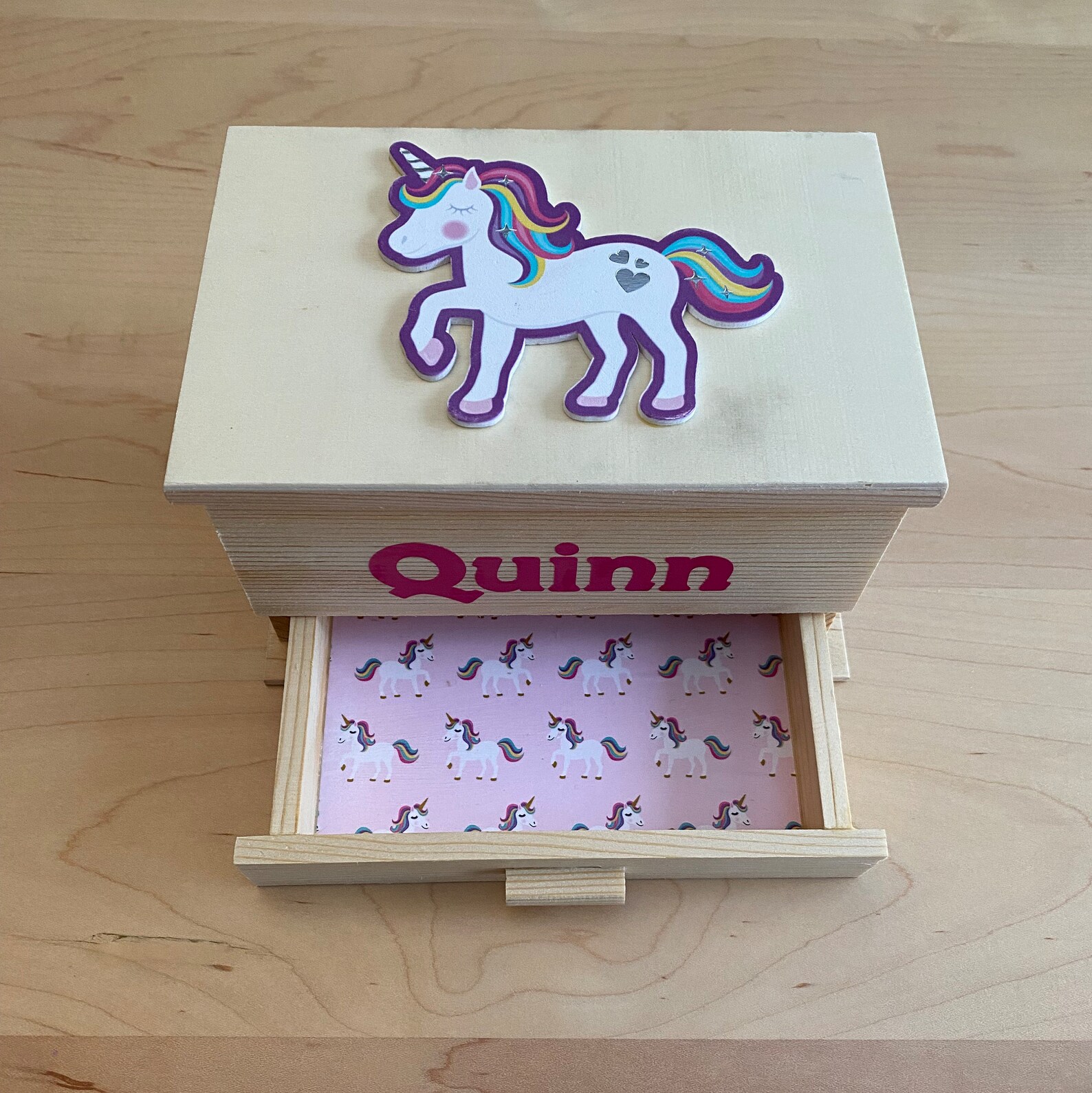 Toddler Girl Jewelry Box Jewelry Box Toddler Gift Girl Etsy