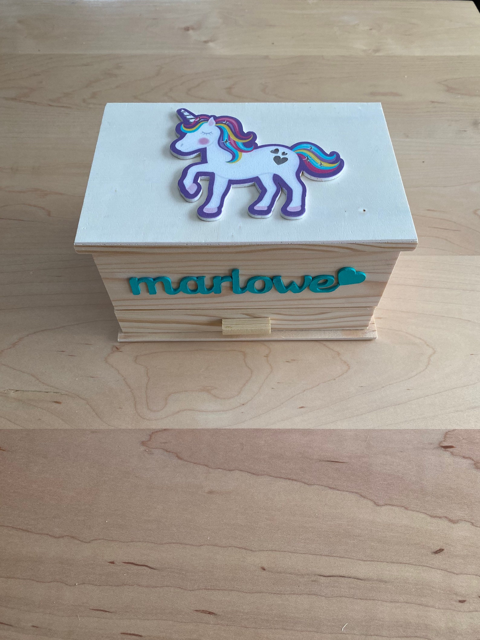 Toddler Girl Jewelry Box Jewelry Box Toddler Gift Girl Etsy