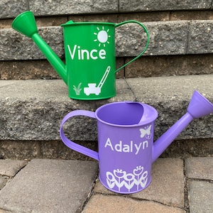 Personalized watering can | gardening gift | watering can |  toddler gift | kids watering can | Kids Birthday Gift