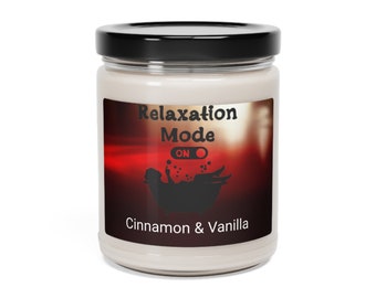 Vela de soja perfumada, 9 oz