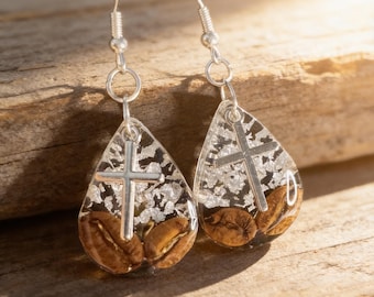 Pendientes Faith + Coffee