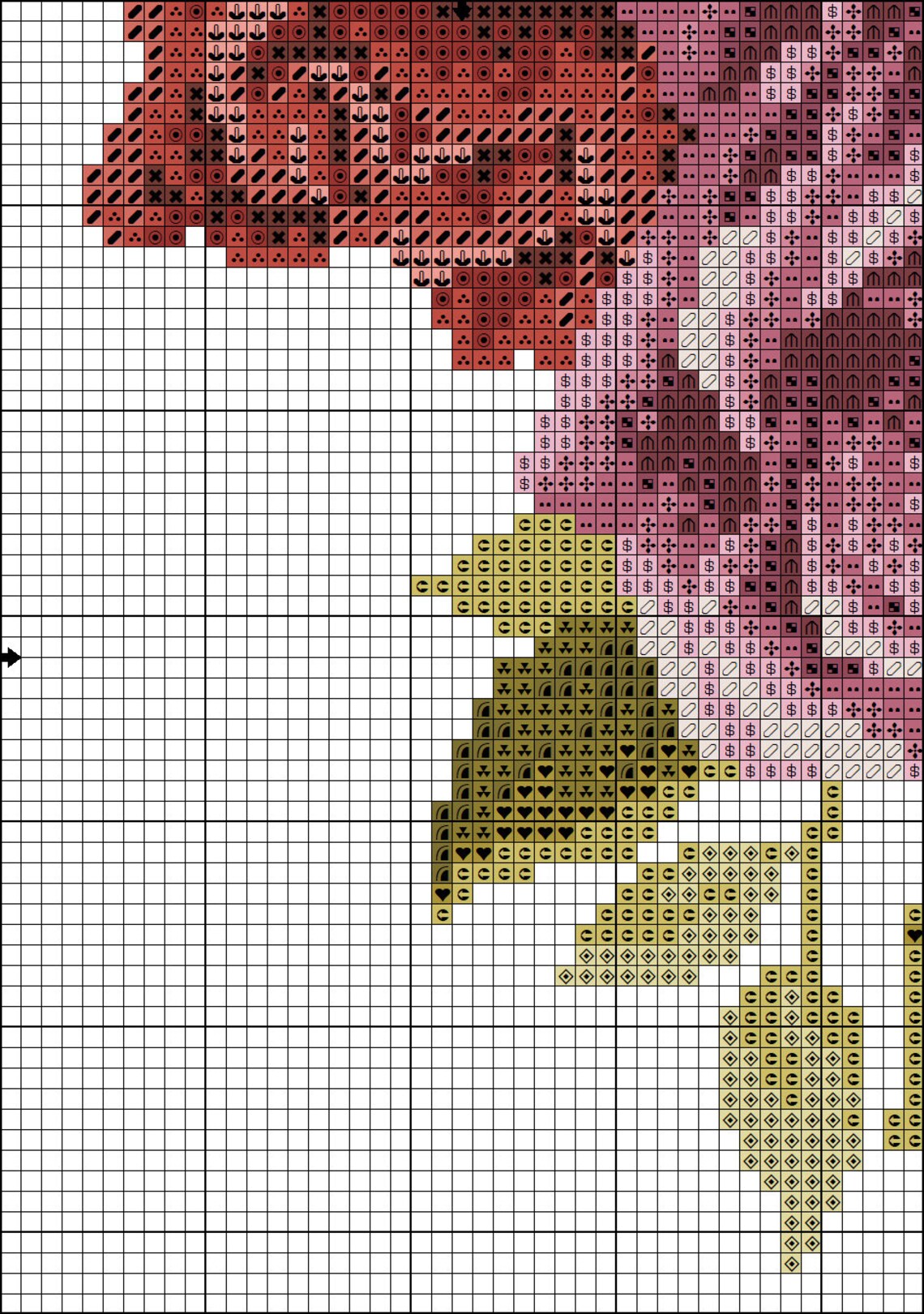 SK-10 COLOR CROSS STITCH