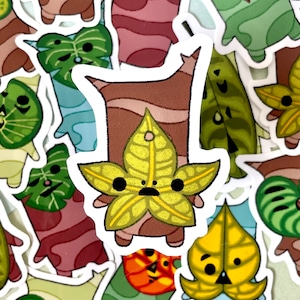 Korok Waterproof Vinyl Sticker / Legend of Zelda BOTW TOTK / Heavy Duty Diecut Stickers for Laptop or Water Bottle