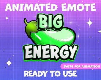 ANIMATED EMOTE Orange | Big Energy, Kick Emote, Twitch Emote, Eggplant, Streamer Emote, Ready to Use.